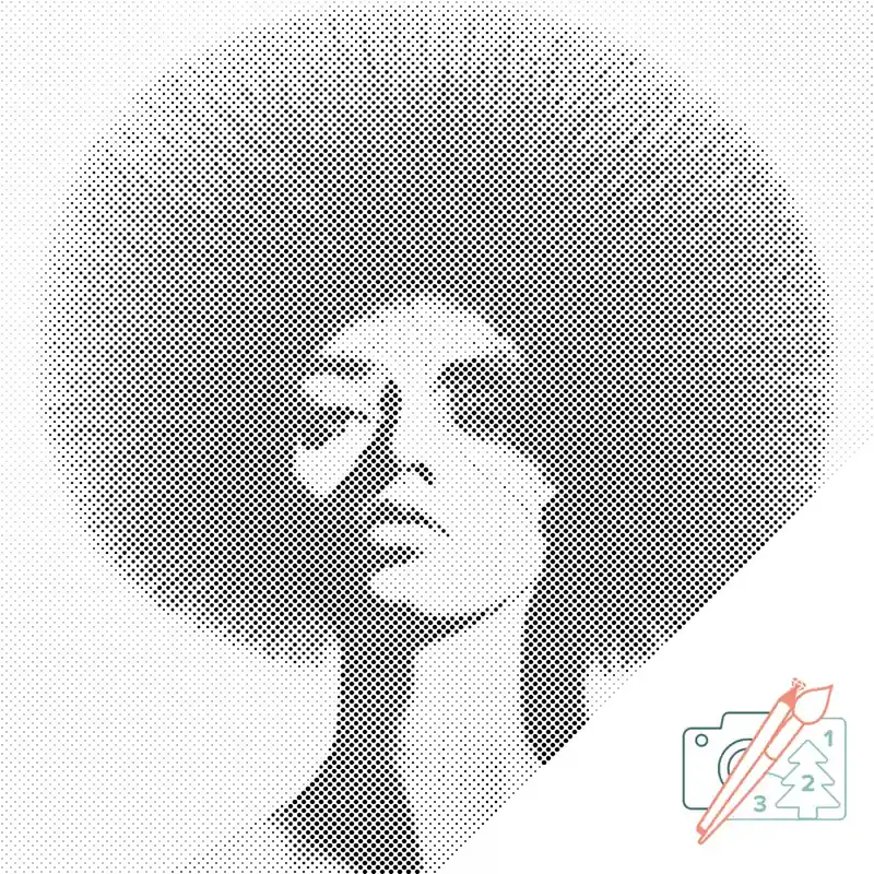 Markenware Punktmalerei – Geheime Schönheit