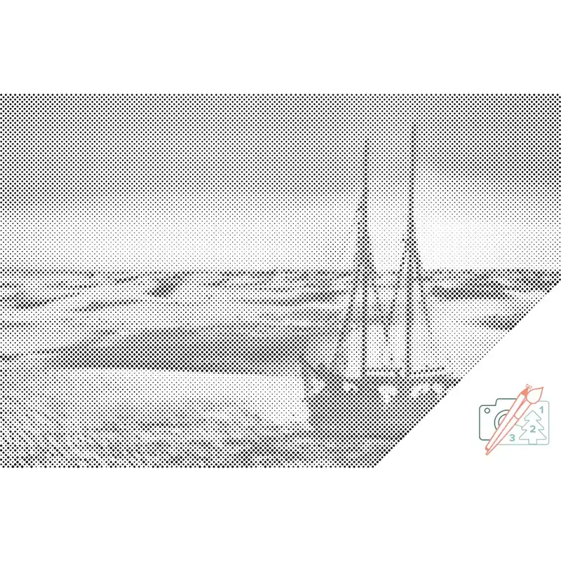 Preiswert Punktmalerei – Geisterschiff