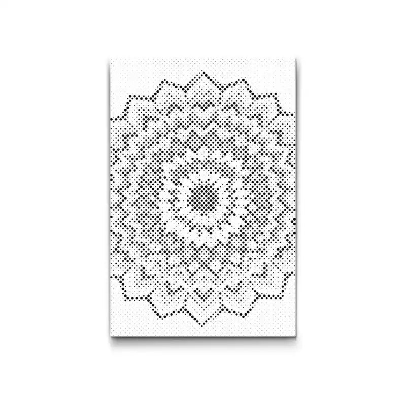 Punktmalerei – Geometrisches Mandala Expressversand