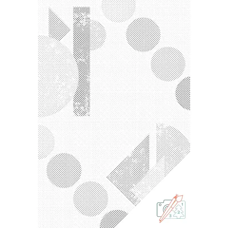 Wochenendangebot Punktmalerei – Geometrisches Muster