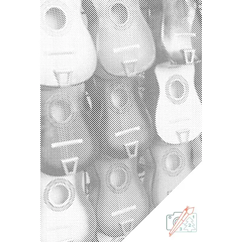 Punktmalerei – Gitarren Ab Werk